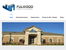 Tablet Screenshot of fulwoodconstruction.com